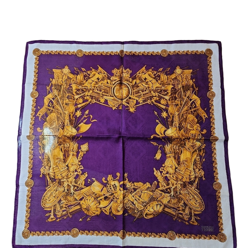 Gianfranco Ferre  Handkerchief Cotton